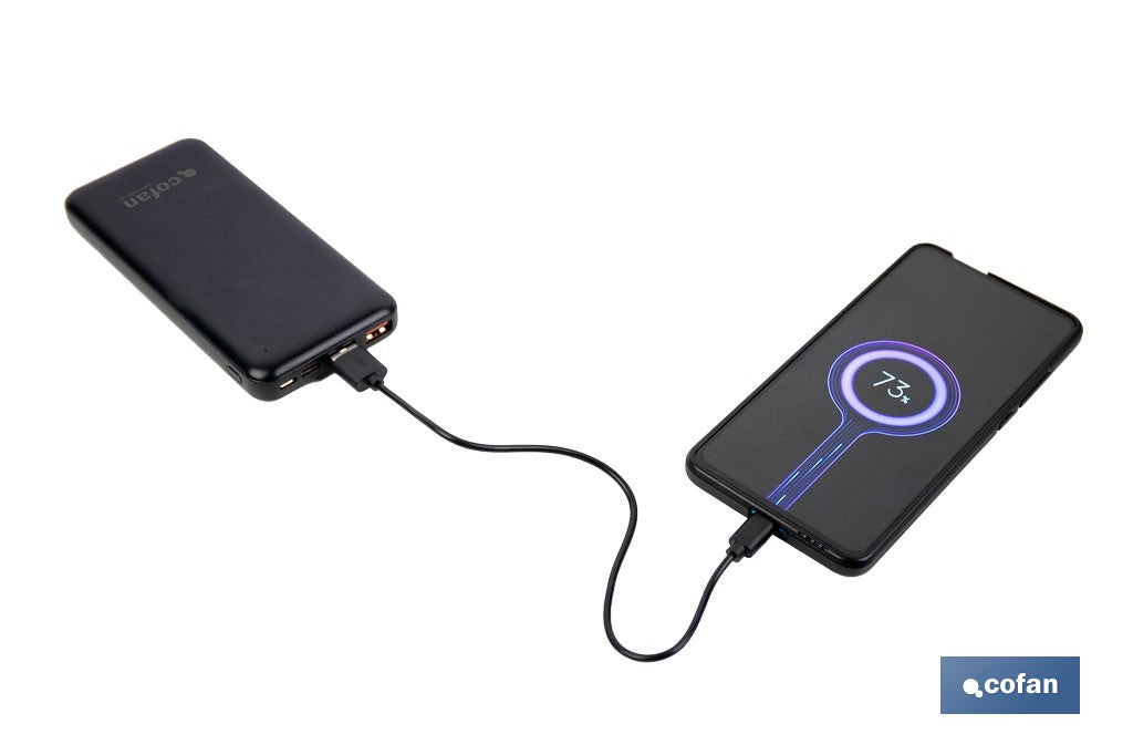 BATERÍA PORTÁTIL POWER BANK 10000 MAH 37 WH