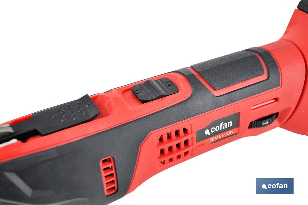 MULTIHERRAMIENTA A BATERIA Li-ion 18V 15000rpm