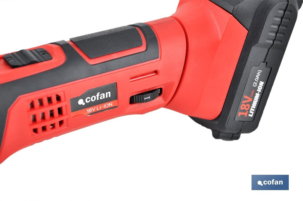 MULTIHERRAMIENTA A BATERIA Li-ion 18V 15000rpm