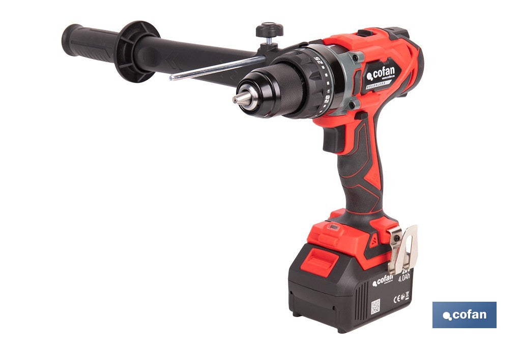 TALADRO PERCUTOR A BATERÍA LI-ION 20 V 2000 RPM 150 NM SIN CARGADOR NI BATERÍA
