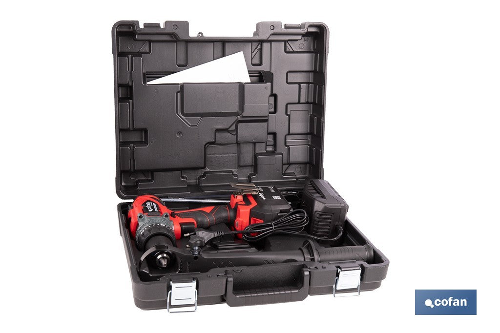 TALADRO PERCUTOR A BATERÍA LI-ION 20 V 2000 RPM 150 NM