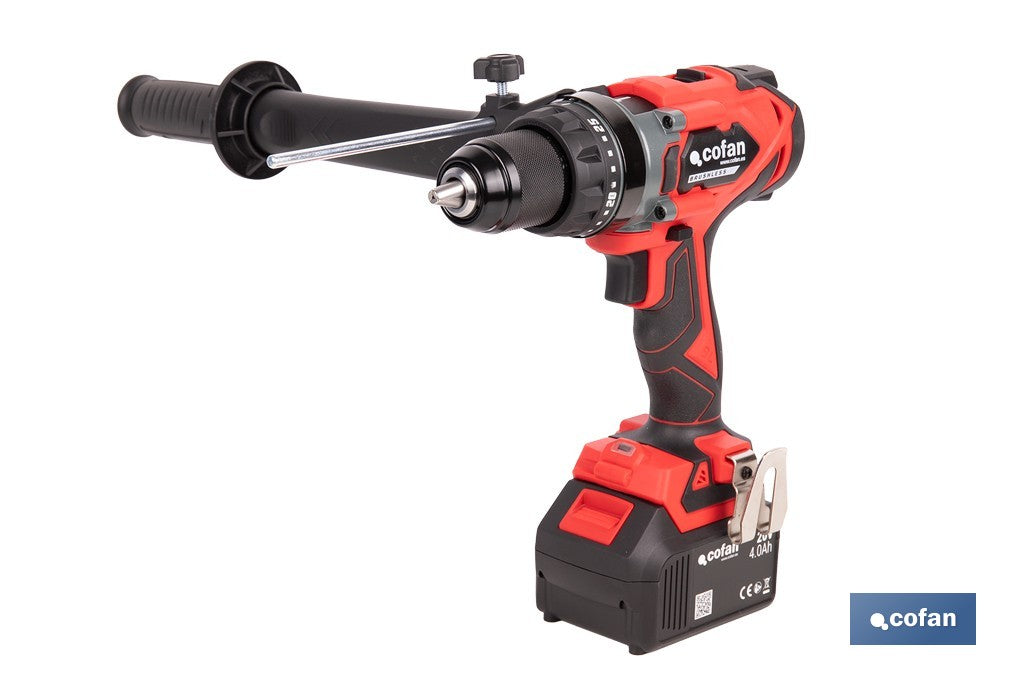 TALADRO PERCUTOR A BATERÍA LI-ION 20 V 2000 RPM 150 NM