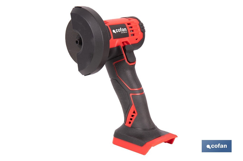 MINIAMOLADORA A BATERÍA LI-ION 20 V 19500 RPM 76 MM SIN CARGADOR NI BATERÍA