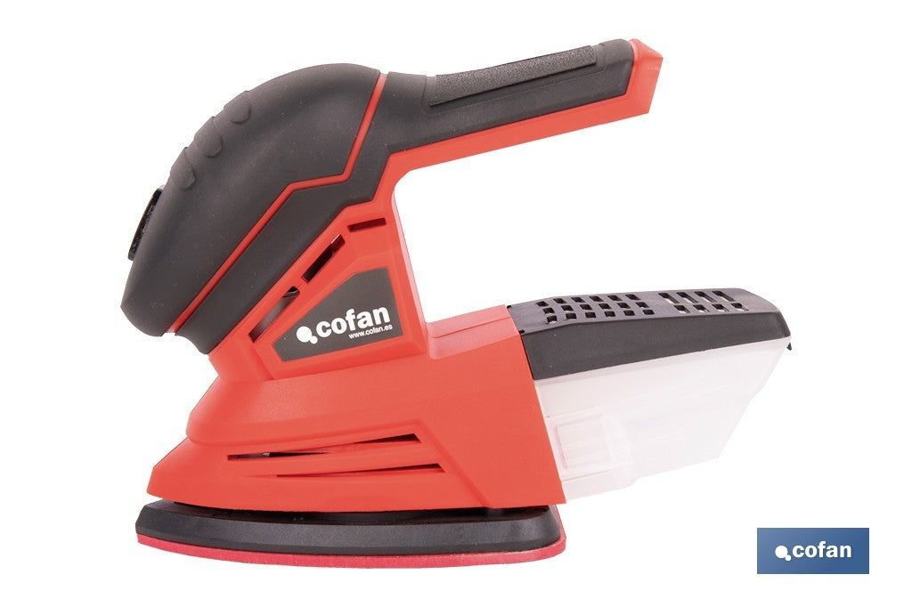 LIJADORA MOUSE A BATERÍA Li-ion 20 V 11000 RPM SIN CARGADOR NI BATERÍA
