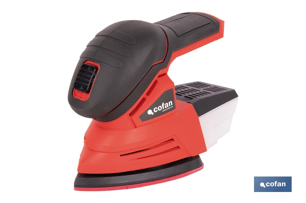 LIJADORA MOUSE A BATERÍA Li-ion 20 V 11000 RPM SIN CARGADOR NI BATERÍA