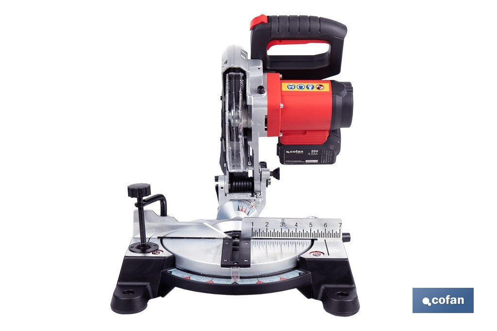 INGLETADORA A BATERÍA LI-ION 20 V Ø185 MM 3300 RPM
