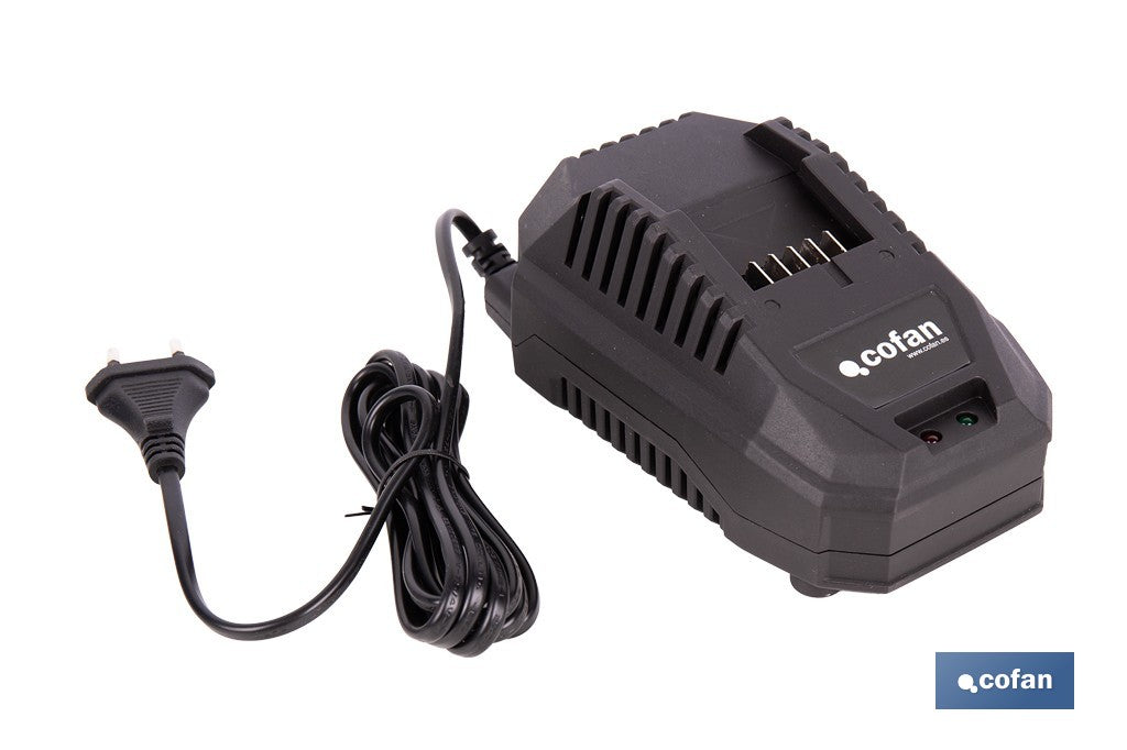 PACK CARGADOR 20 V 4.5 A Y BATERÍA Li-ion 20 V 4.0Ah