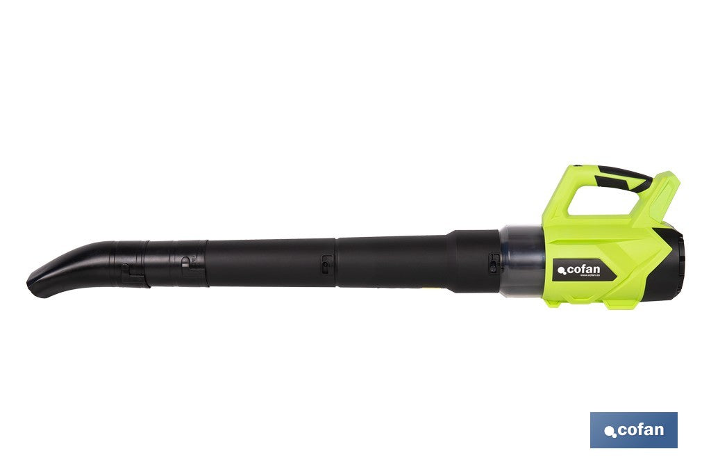 SOPLADORA ELÉCTRICA A BATERÍA LI-ION 20 V 22.500 RPM SIN CARGADOR NI BATERÍA