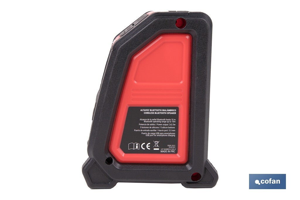 PACK DE FOCO LED PORTÁTIL (2 UDS.) Y ALTAVOZ BLUETOOTH