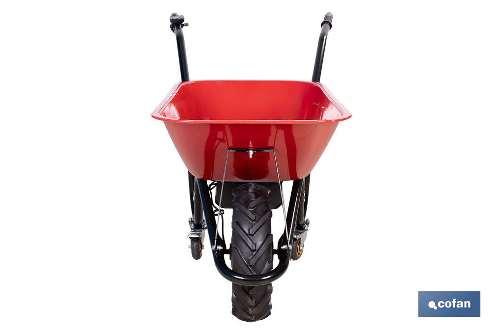 CARRETILLA DE OBRA A BATERÍA Li-ion 40 V 75 L 150 KG MAX