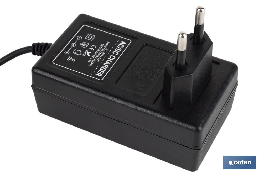 CARGADOR DE BATERÍA 25V 1,3A TIJERAS DE PODAR ELÉCTRICAS