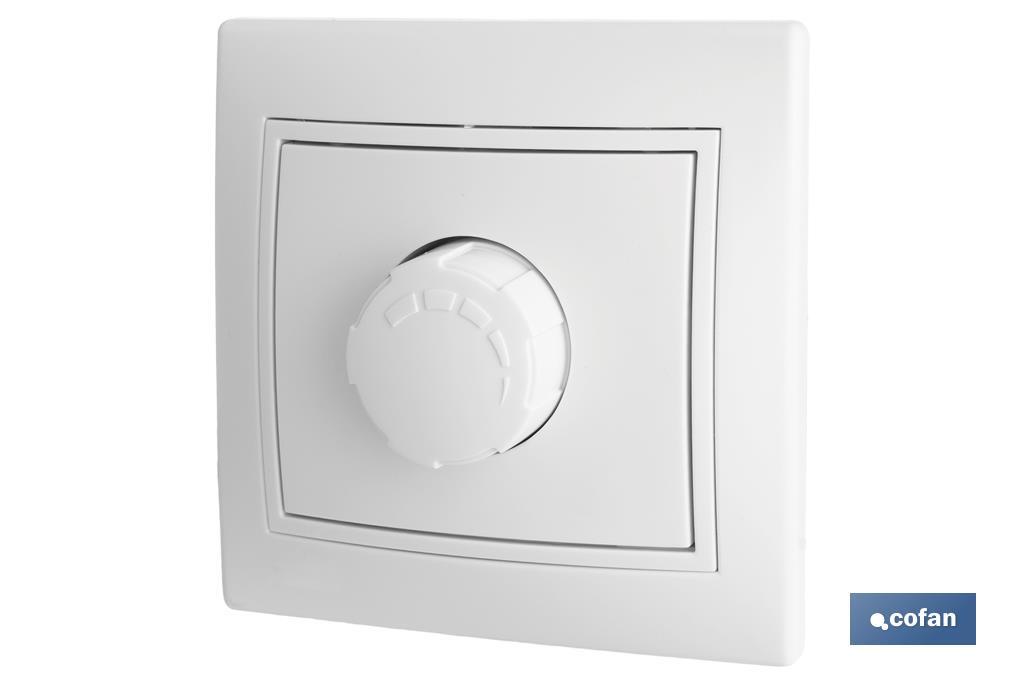 REGULADOR EMPOTRAR MODELO PACIFIC 500W BLANCO