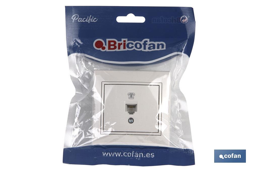BASE TELEFONO EMPOTRAR BLANCA MODELO PACIFIC