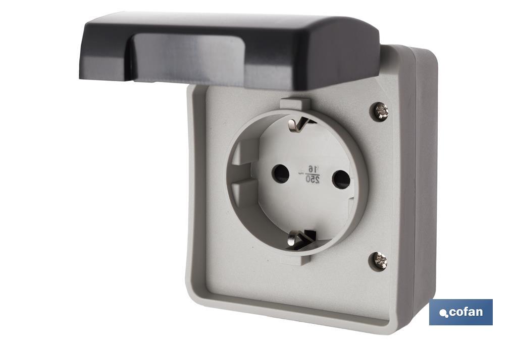 BASE ENCHUFE ESTANCO IP44