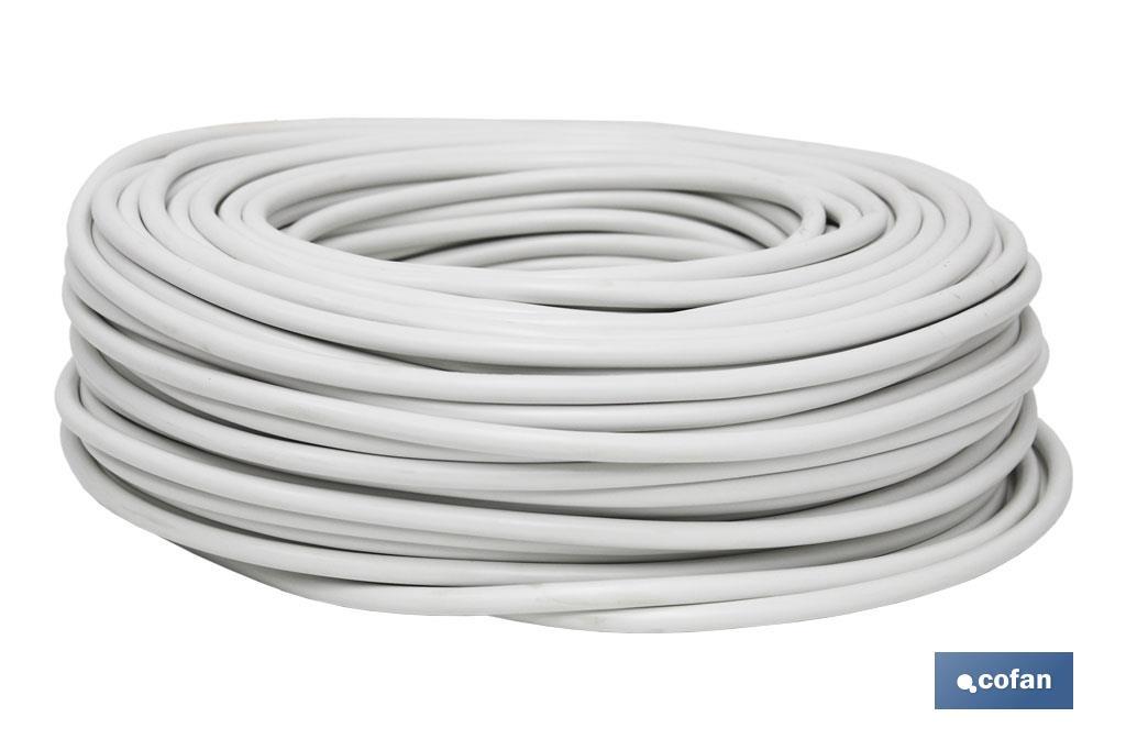 ROLLO 100M MANGUERA BLANCO H05VV-F (3X2,5MM)