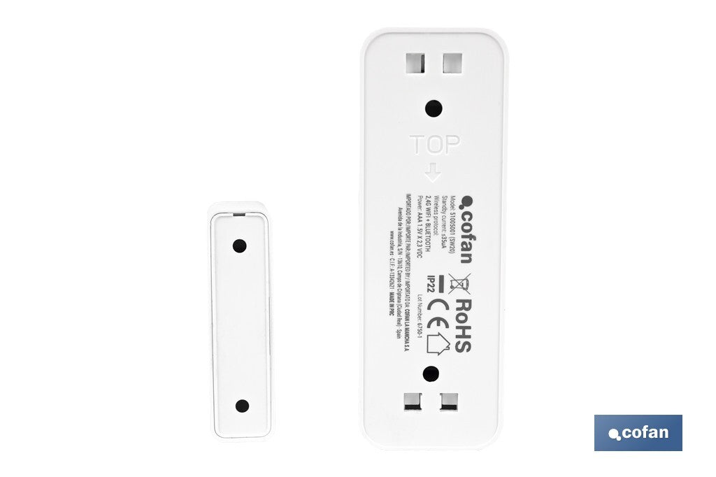 SENSOR DE PUERTAS Y VENTANAS WIFI