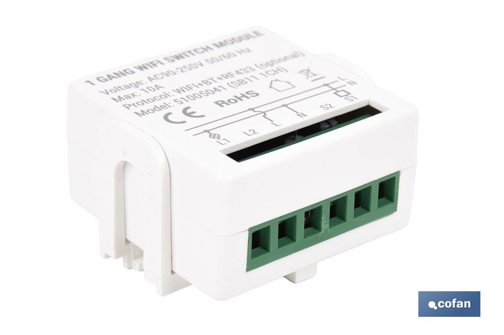 RELÈ DE 1 INTERRUPTOR WIFI