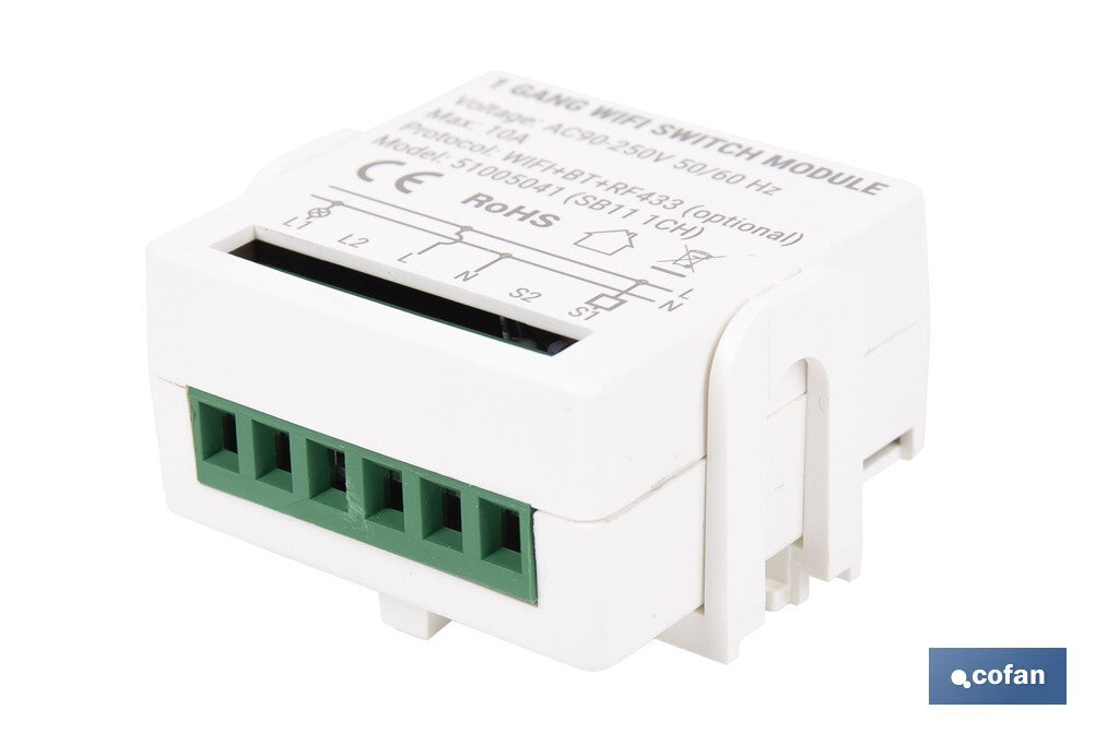RELÈ DE 1 INTERRUPTOR WIFI
