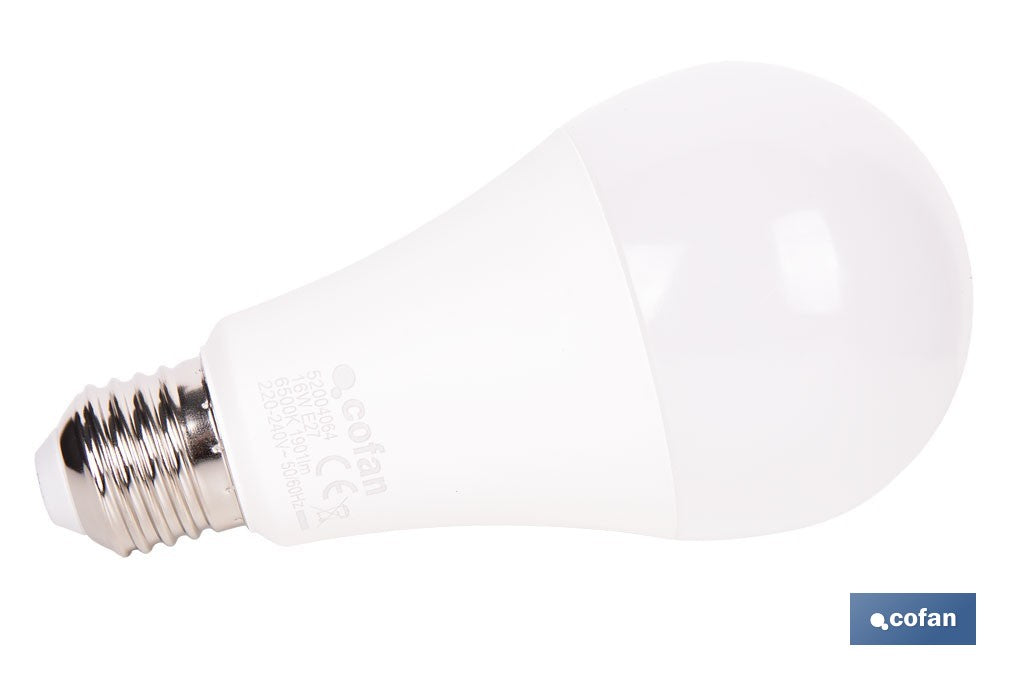 BOMBILLA LED CLASSIC E27 16 W 1901 LM 6500 K