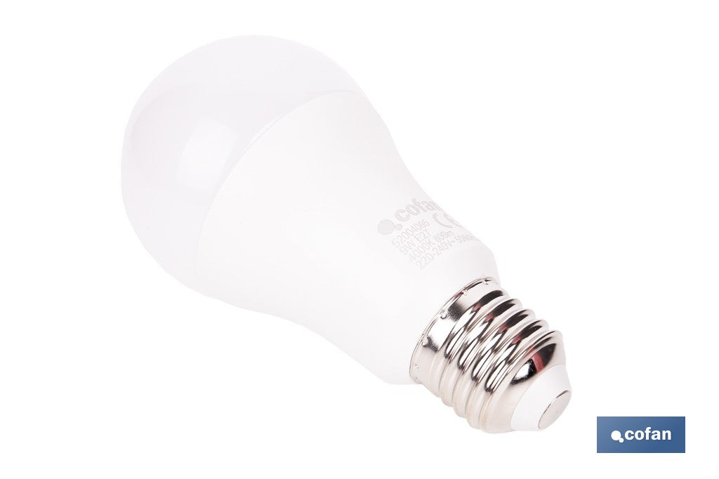 BOMBILLA CLASSIC CON SENSOR 9 W E27 806 LM 4000 K