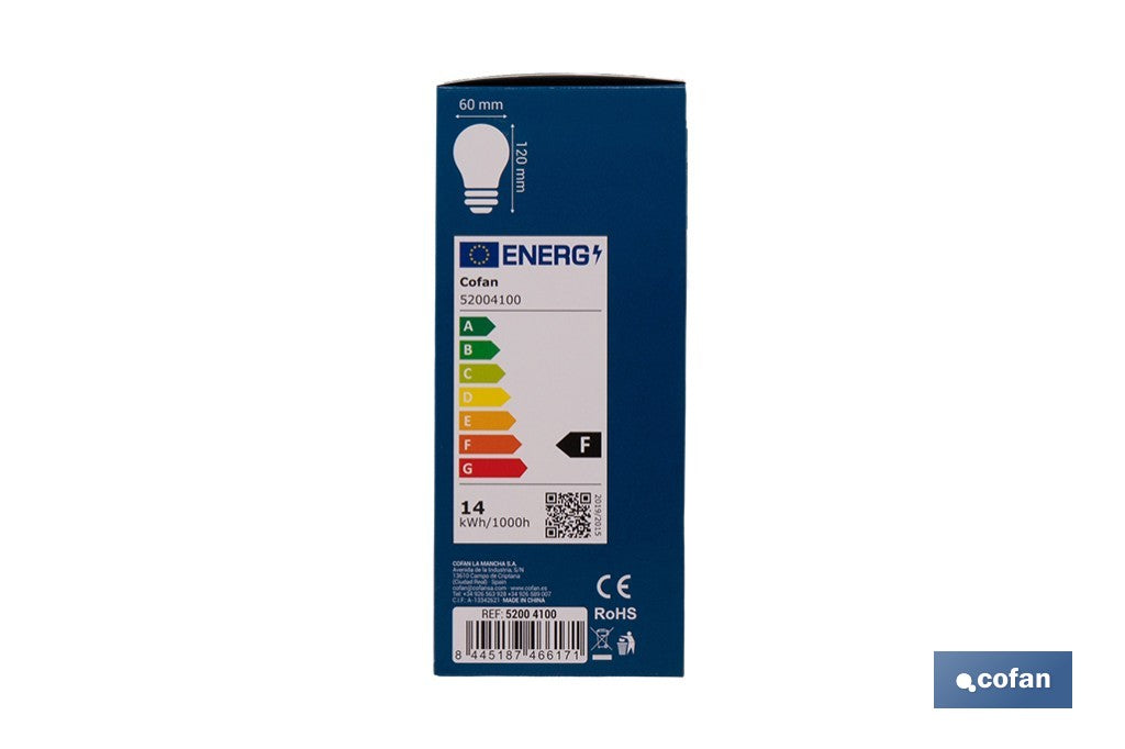 PACK DE 3 BOMBILLAS E27 A60 14W 1521 LM 5CCT