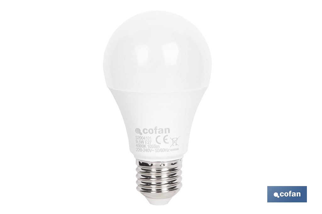 PACK DE 3 BOMBILLAS LED CLASSIC E27 9.5 W 1055 LM 4000 K