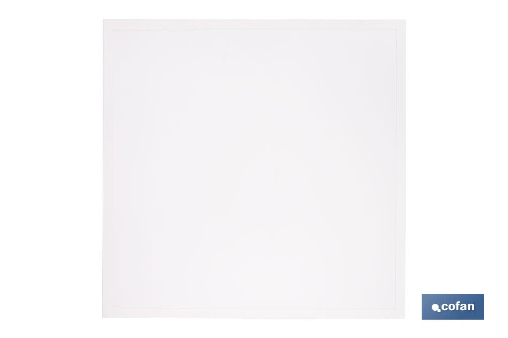 PANEL LED EMPOTRAR 36 W IP20 3600 LM 6500 K 595 X 595 MM