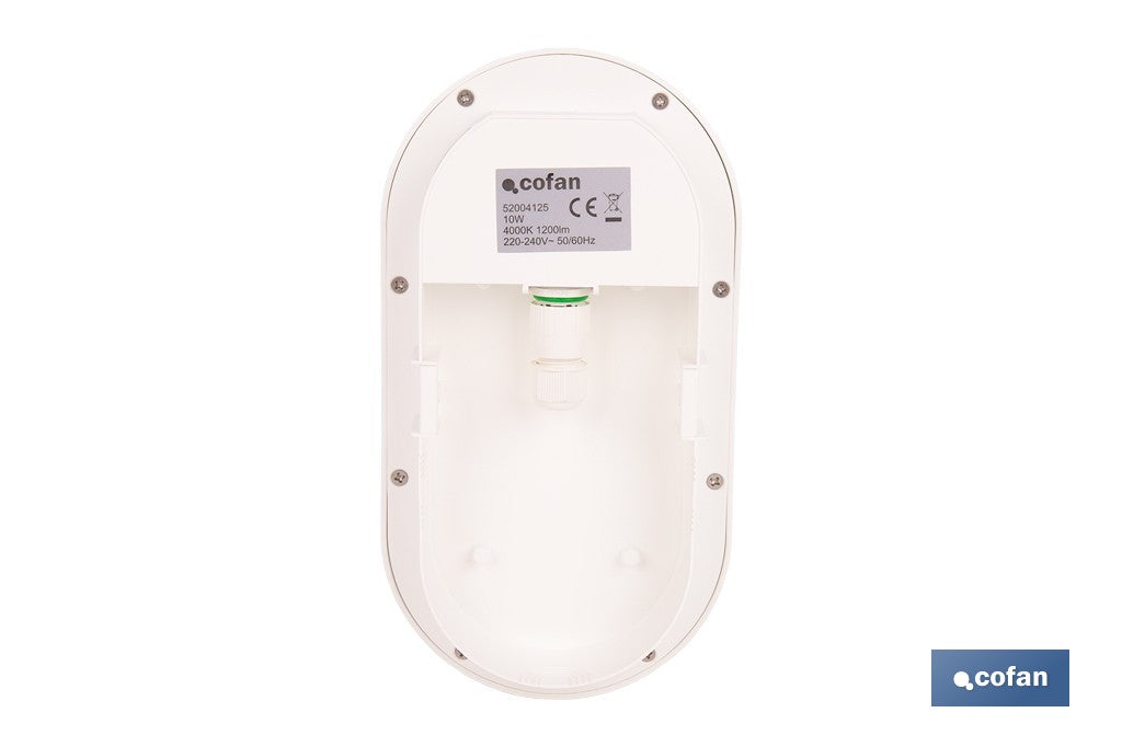 LUMINARIA LED 10 W IP20 1200 LM 4000 K 211 X 113 X 52 MM