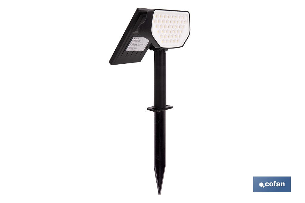 PACK DE 4 UDS. APLIQUE SOLAR CON SENSOR 3,7 V 1,2 Ah 3000 K 330 X 104 X 161 MM