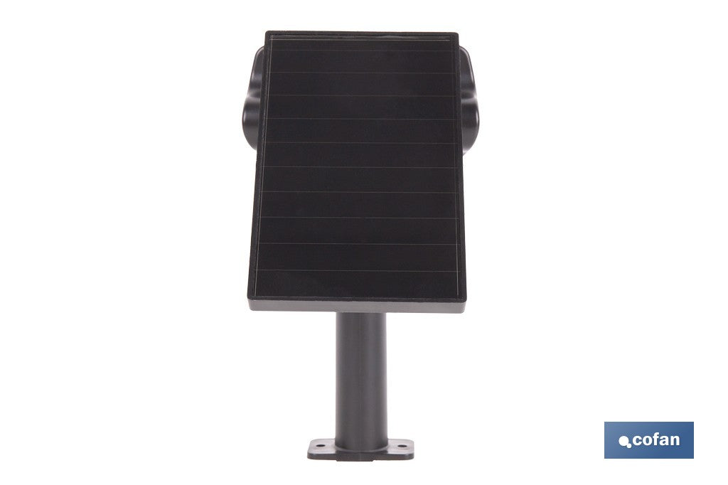 PACK DE 4 UDS. APLIQUE SOLAR CON SENSOR 3,7 V 1,2 Ah 3000 K 330 X 104 X 161 MM