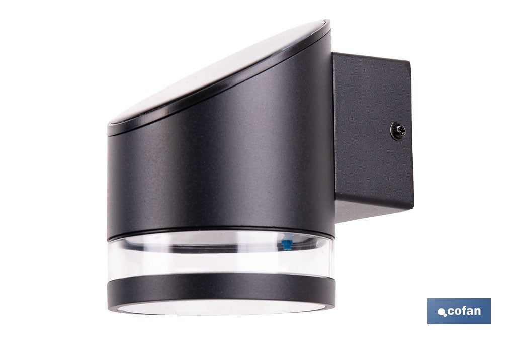 APLIQUE LED SOLAR NEGRO CON SENSOR 3,7 V 1,2 Ah IP65 3000 K 120 X 90 X 120 MM