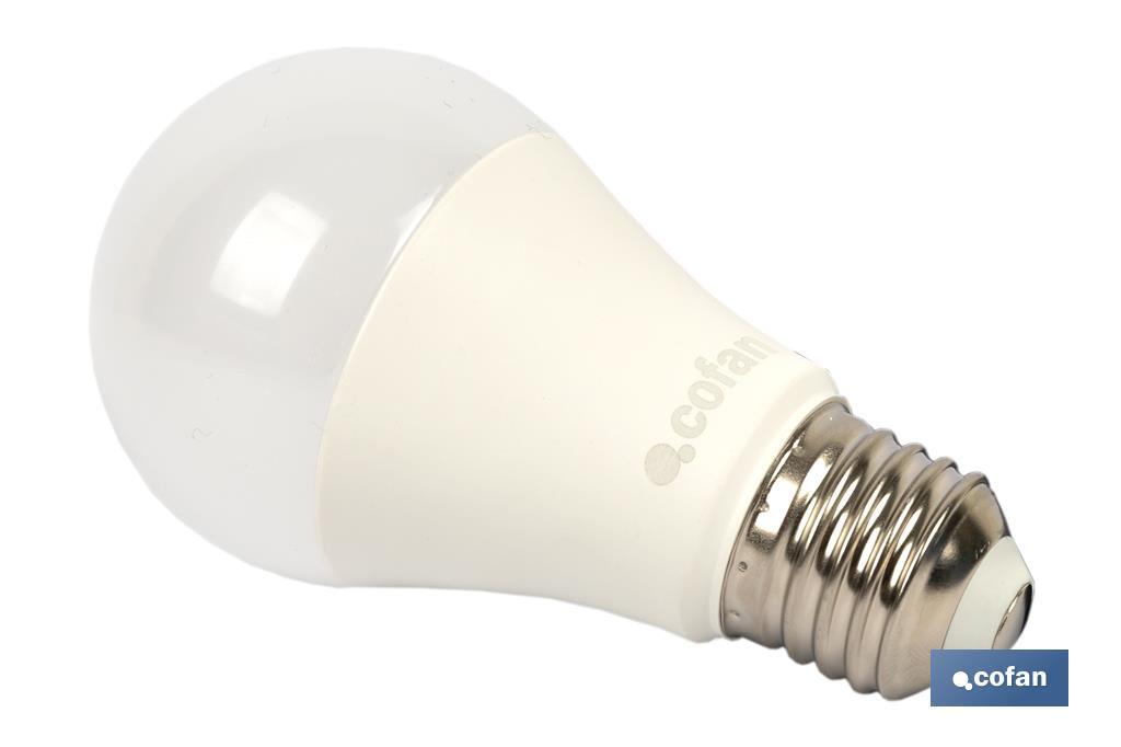 BOMBILLA CLASIC SENSOR LUZ E27 9.5W 806LM 4000K