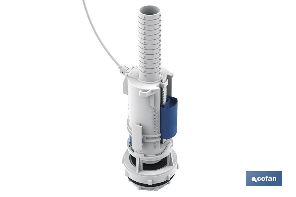 DESCARGADOR WC CON DOBLE PULSADOR MODELO EUME