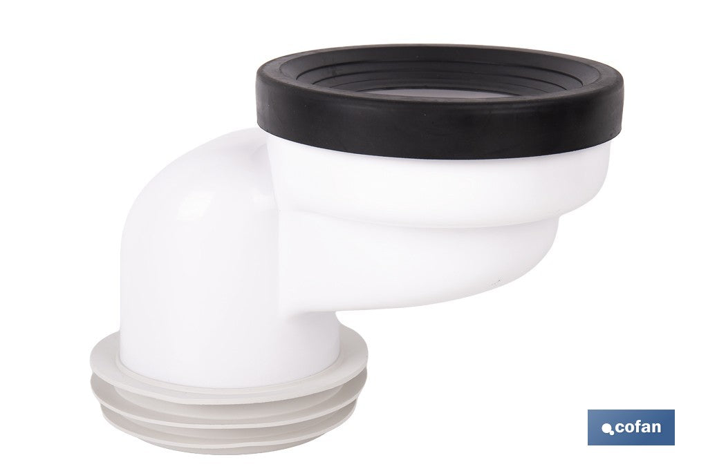 MANGUITO DE CONEXIÓN SUPER EXCÉNTRICO PARA INODORO Ø110 MM