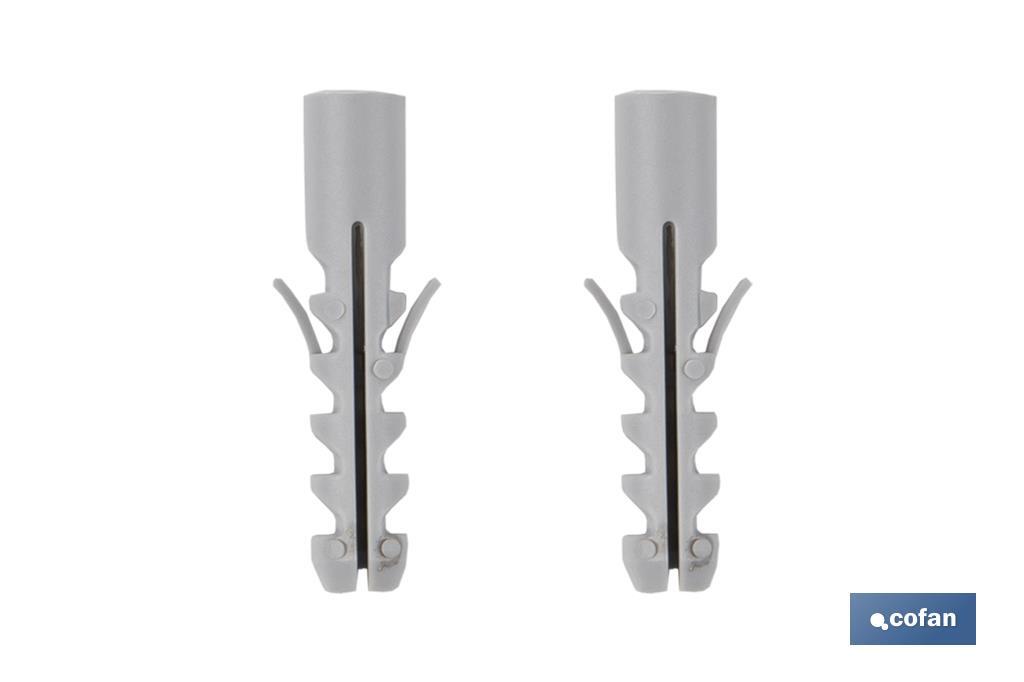 SET 2 PCS TORNILLOS VERTICALES FIJACIÓN INODORO 5 X 75