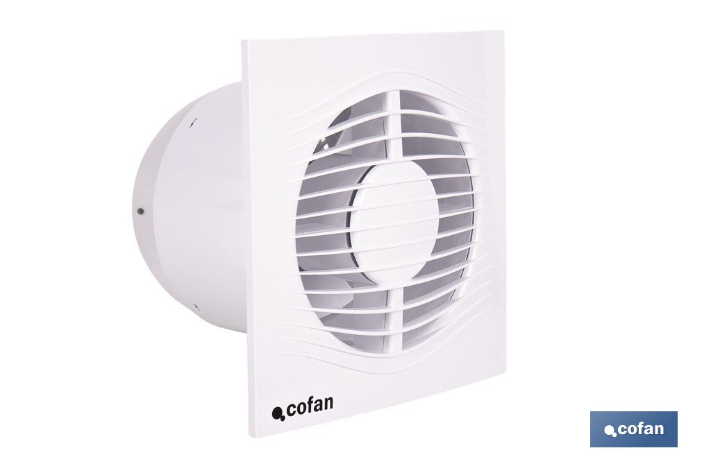 EXTRACTOR DE AIRE AXIAL SILENCIOSO 10 W 170 X 151 MM Ø125 MM