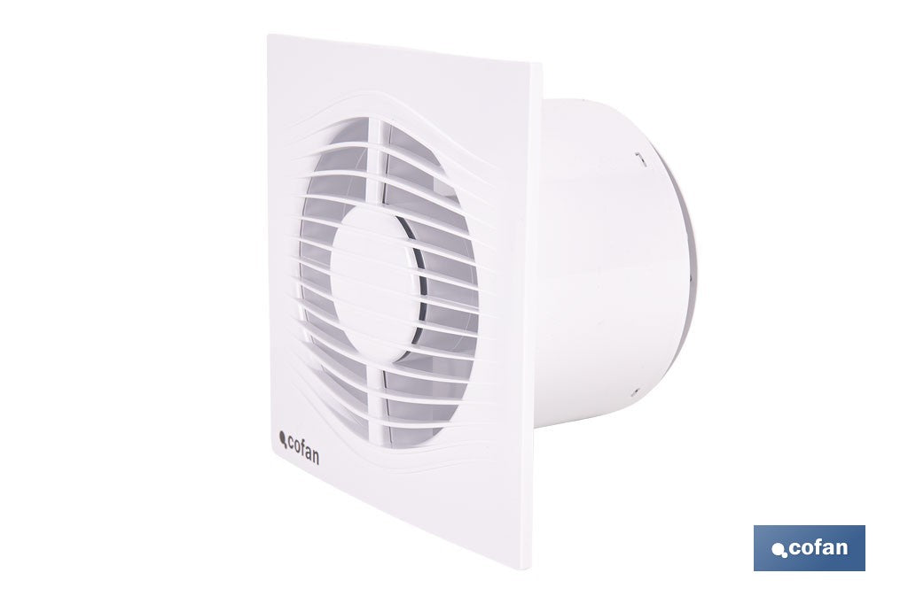 EXTRACTOR DE AIRE AXIAL SILENCIOSO 10 W 170 X 151 MM Ø125 MM