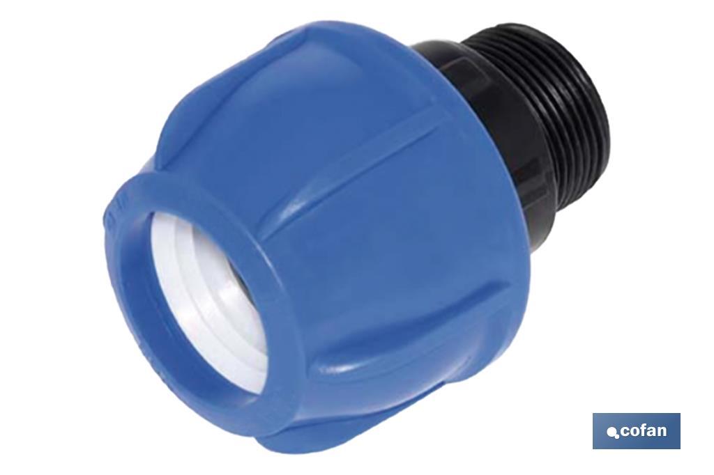 ENLACE ROSCA MACHO PP PN16 50 X 2  VENTA UNITARIA