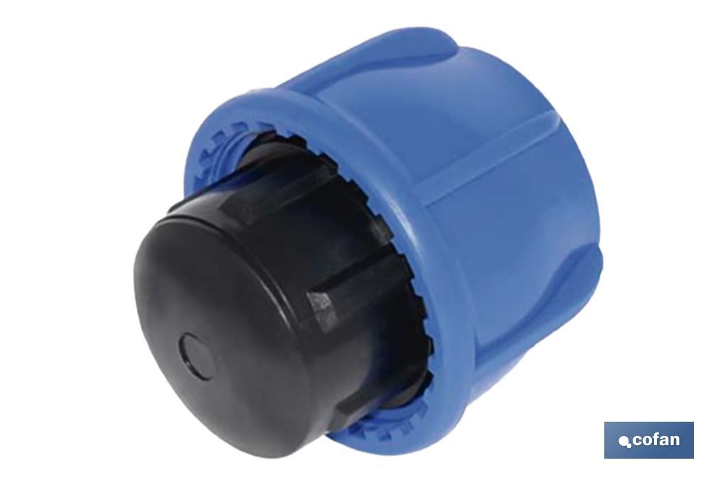 TAPÓN FINAL PP PN16 63  VENTA UNITARIA