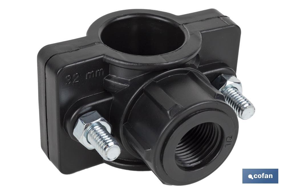 COLLARÍN DE TOMA PP PN16 63 X 3/4