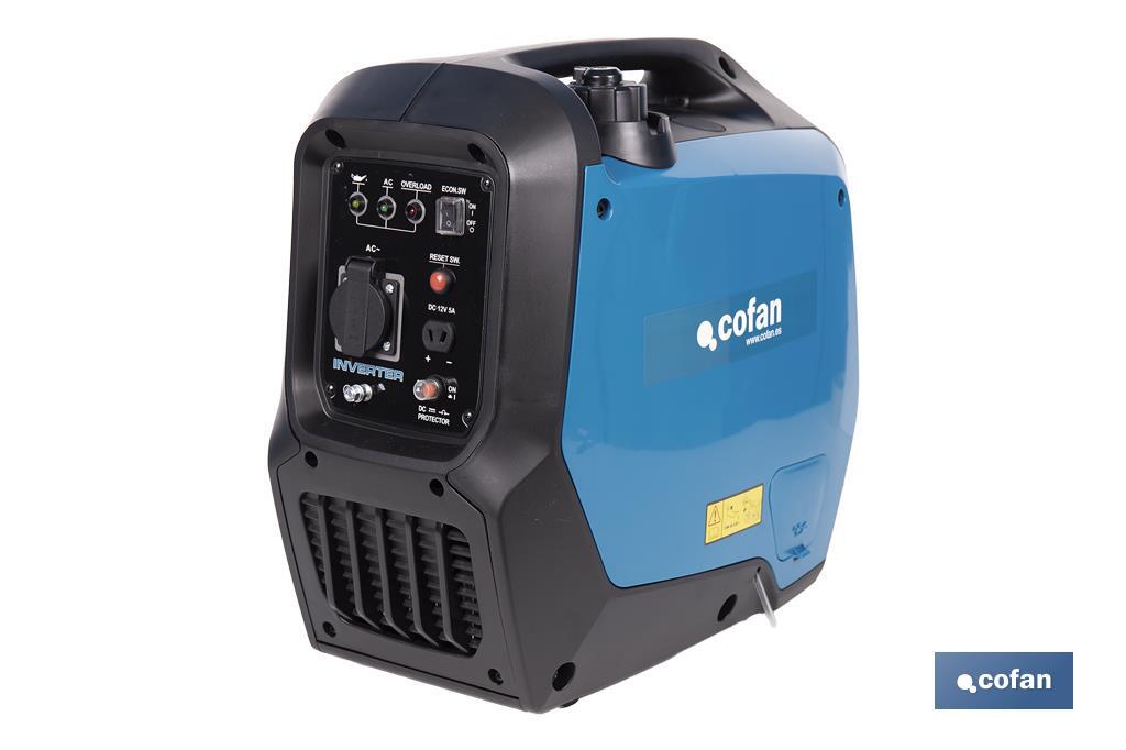 GENERADOR INVERTER MODELO HOUSTON 79 CC 2,4 Kw 1 SALIDA AC 1 DC REACONDICIONADA