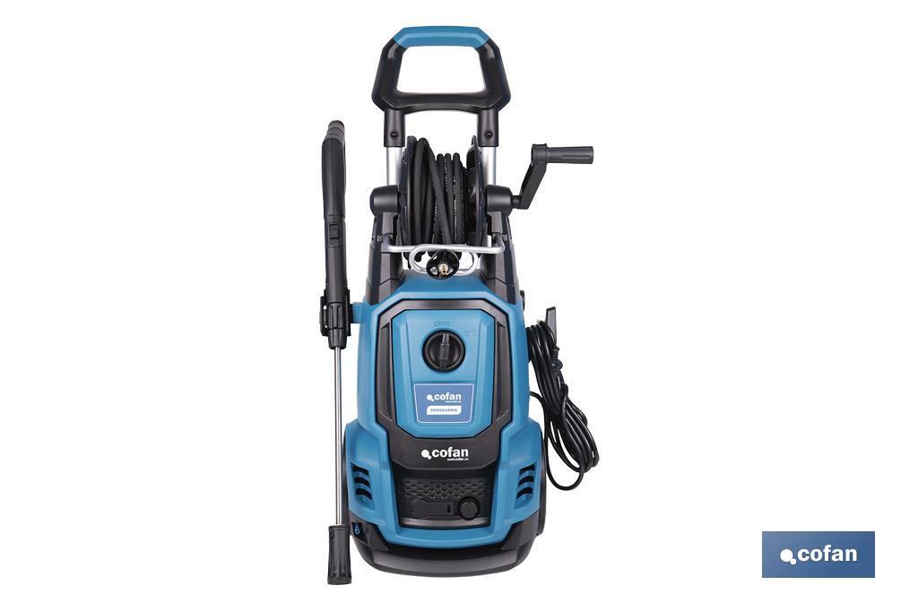 LIMPIADORA ALTA PRESIÓN MODELO PENSILVANIA 2,5 KW 8 M MANGUERA CON DEVANADERA