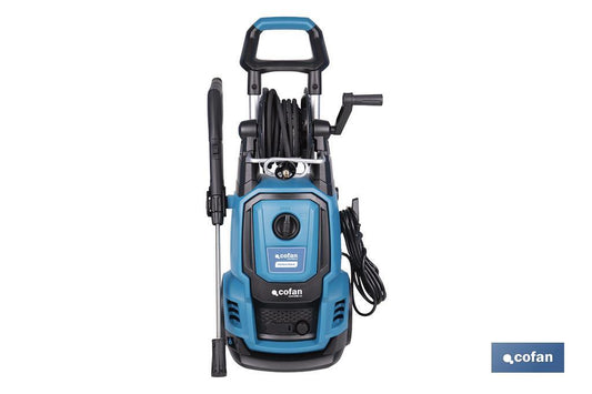 LIMPIADORA ALTA PRESIÓN MODELO PENSILVANIA 2,5 KW 8 M MANGUERA CON DEVANADERA