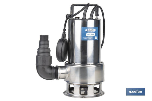 ELECTROBOMBA SUMERGIBLE MODELO LOUSIANA 750 W 10 M CABLE CAUDAL 13.000 L/H