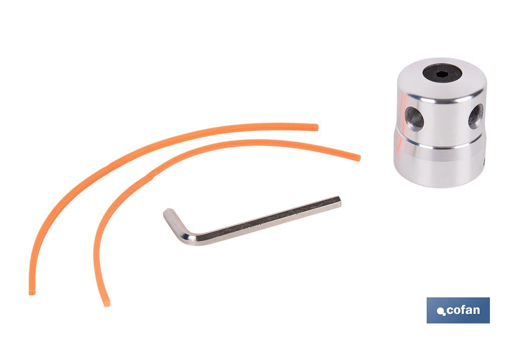 CABEZAL MULTIHILO DE ALUMINIO PARA DESBROZADORA
