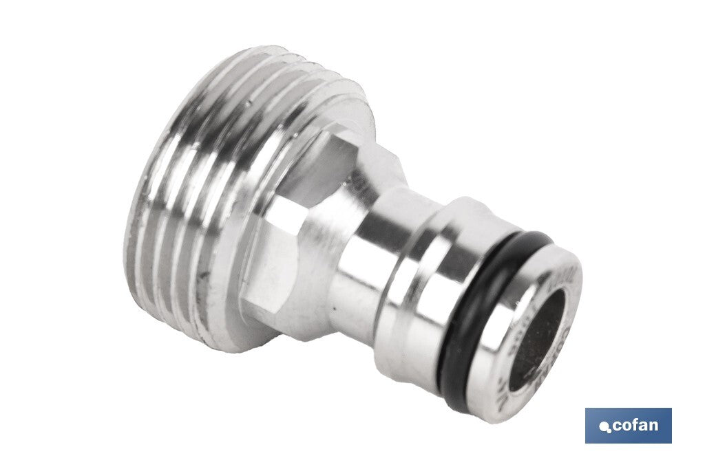 ADAPTADOR LATÓN ROSCA MACHO 3/4