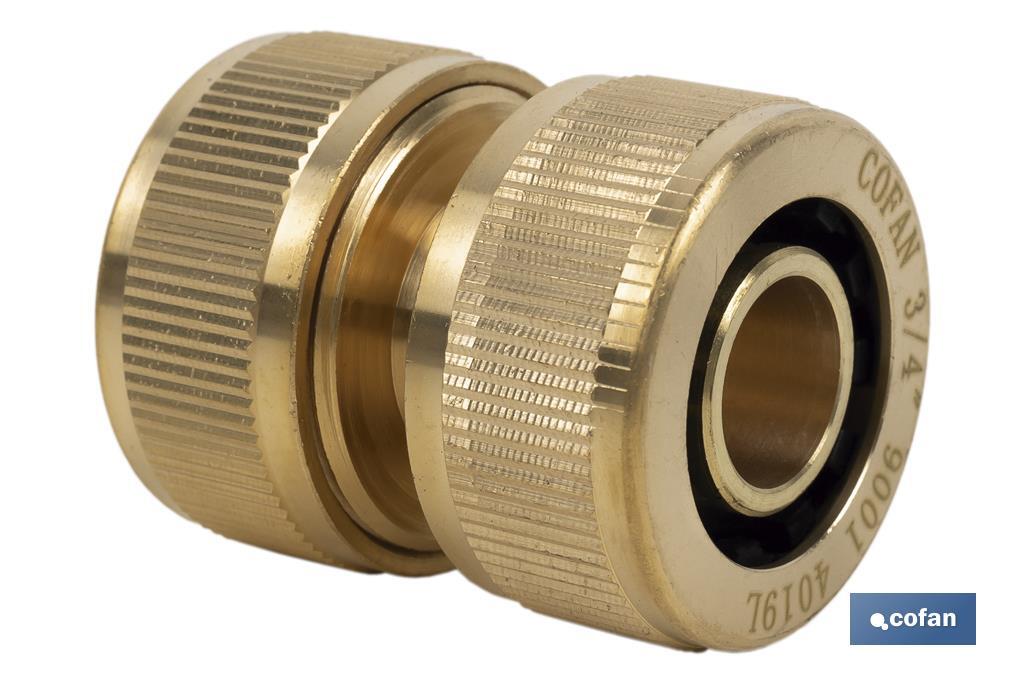 REPARADOR MANGUERA LATÓN 3/4 (19 mm)