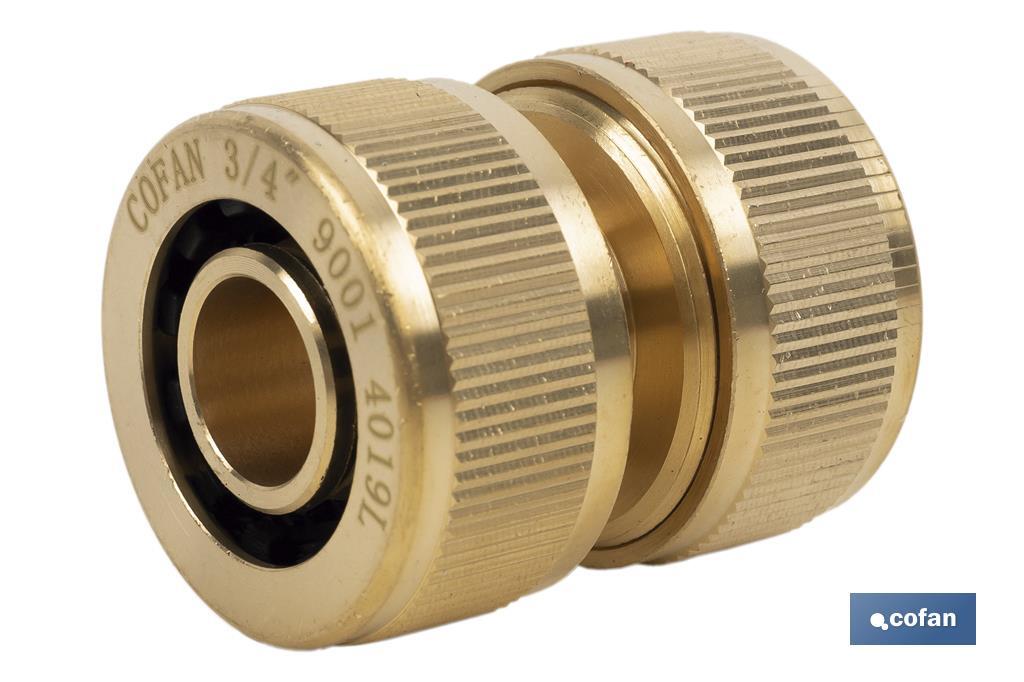 REPARADOR MANGUERA LATÓN 3/4 (19 mm)