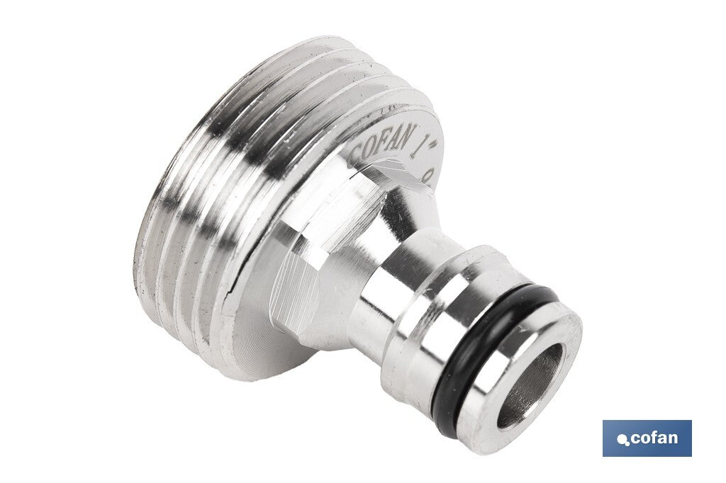 ADAPTADOR LATÓN ROSCA MACHO 1