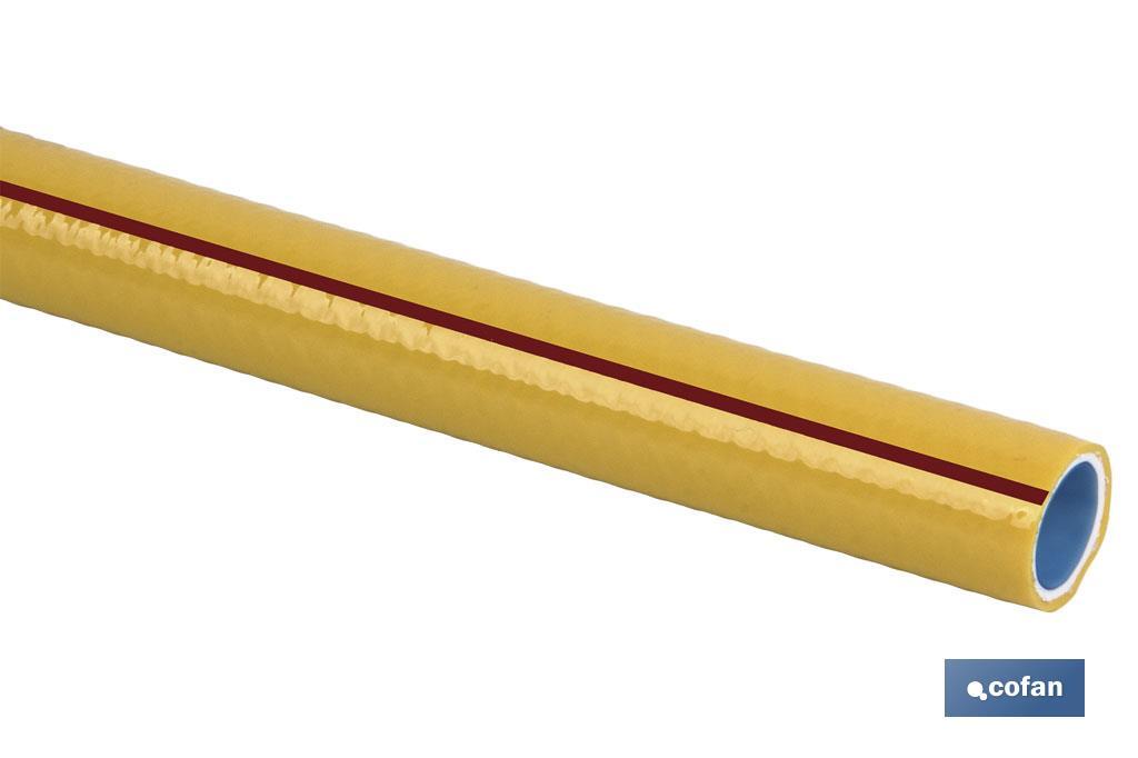 MANGUERA PVC MODELO STORM 3C TRENZADA Ø19X50 m